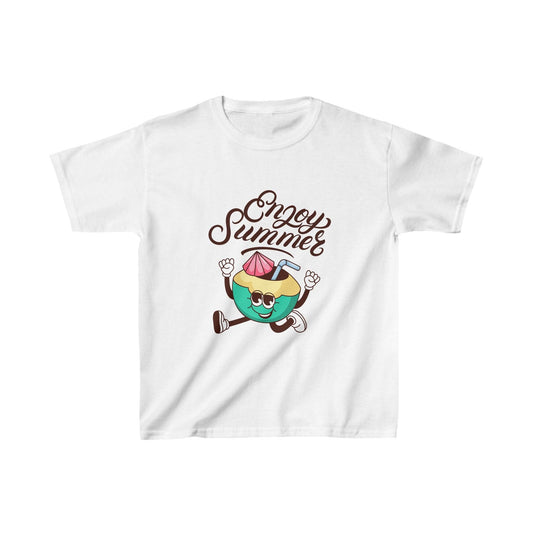 Kids Heavy Cotton summer cute t shirt - MAK SHOP 