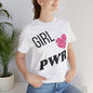 Girl pwr t shirt - daughter mother matching shirts - MAK SHOP 